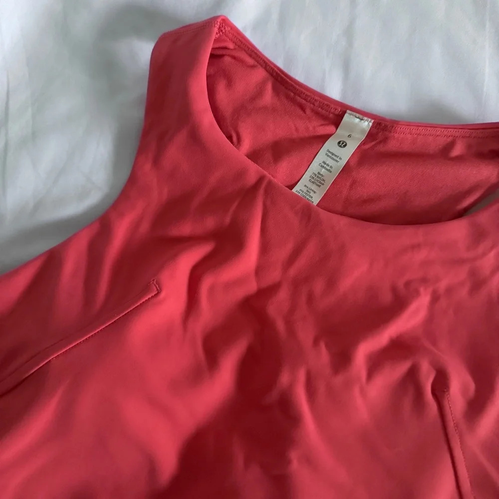 98 🆕💕 Lululemon Invigorate Train Tank - Pale Raspberry - Picture 2 of 11